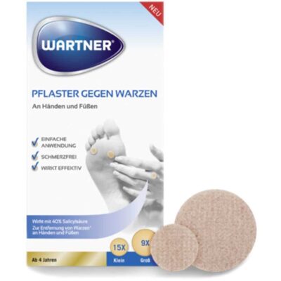 Wartner® Pflaster gegen Warzen